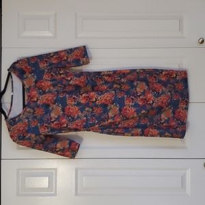 Pink Blush Floral Maternity Dress